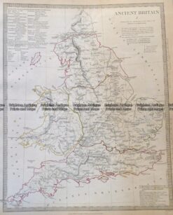 4-167  Ancient England and Wales  c.1844