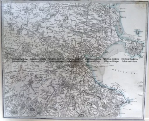 4-176  Dublin and vicinity by S.D.U.K. c.1844