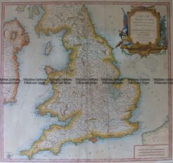 4-183  England and Wales by Robert c.1753