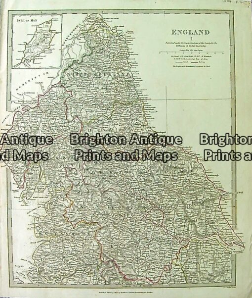 4-186  England -norther Counties c.1844