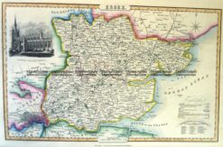 4-187  Essex England by I. Slater c.1847