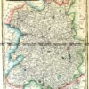 4-191  Shropshire England by I. Slater c.1847