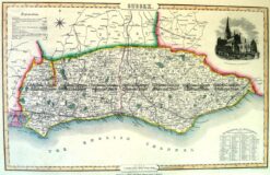4-195 Sussex England by I. Slater c.1847