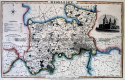 4-197  Middlesex England by I. Slater c.1847