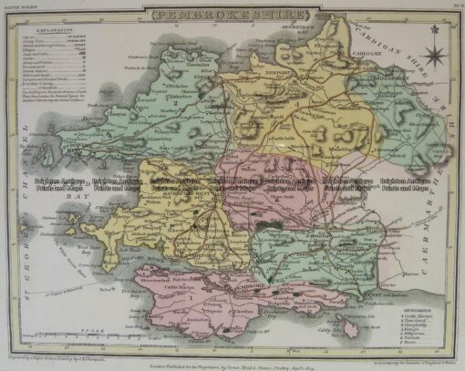 4-199  Wales Pembrokeshire  by J Roper  c.1809