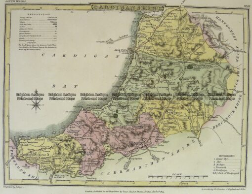 4-207  Wales Cardiganshire  by J Roper  c.1809