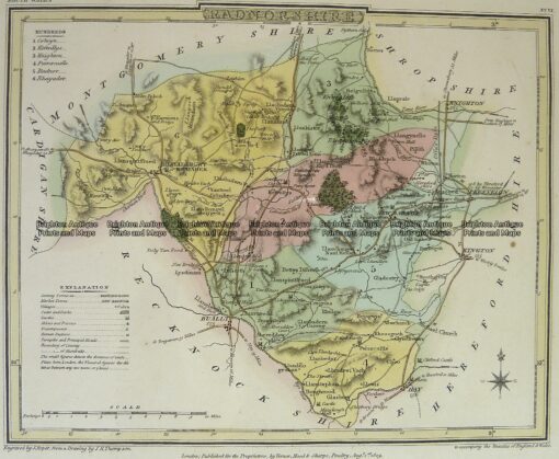 4-208 Wales Radnorshire  by J Roper  c.1809