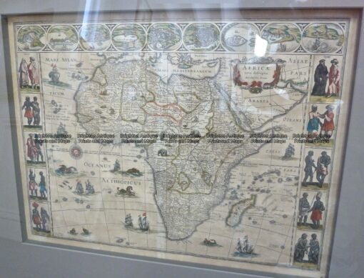 40-16  Africa – Africae Nova Descriptio by Blaeu c.1630