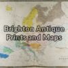 5-024 - Europe - ethnographic map W & AK Johnston - circa 1860 Hand coloured steel engraving 59cm X 49cm Condition B