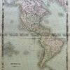 5-055  North & South America by Teasdale  c.1844