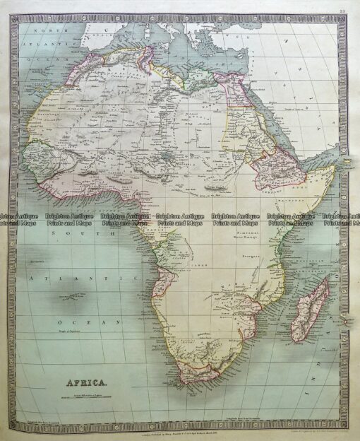 5-057  Africa by tees dale  c.1844
