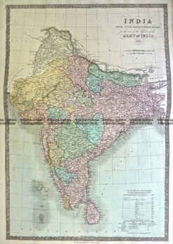 5-059  India by Teasdale  c.1844