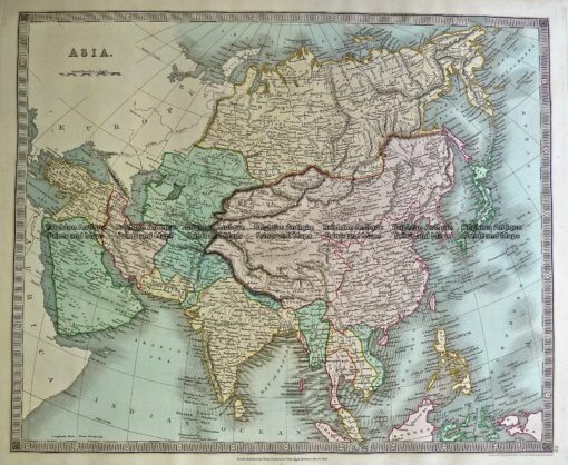 5-060  Asia by Teasdale  c.1844