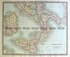 5-064  Italy - South by Teasdale  c.1844