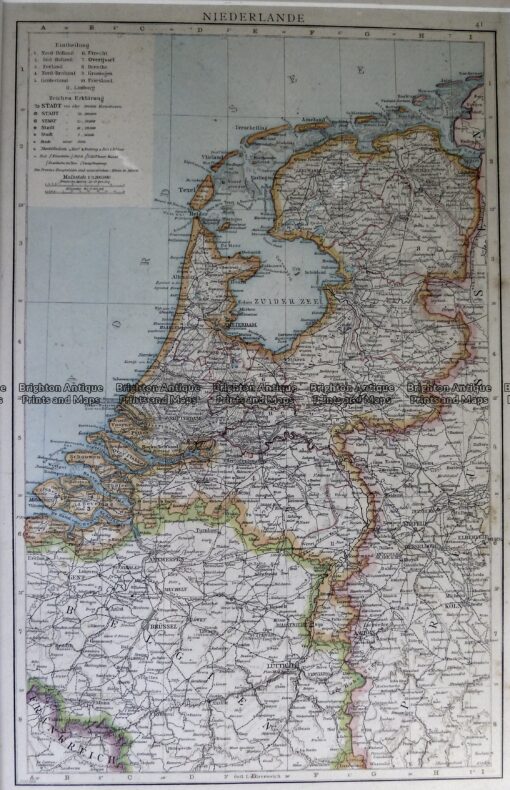 5-155  Holland Niederlande  c.1887