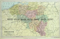 5-159  Belgium by Chambers  c.1880