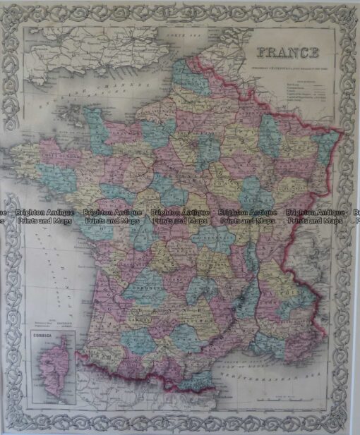 5-159 France by Colton  circa 1855