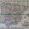 5-160 Spain and Portugal by Colton  circa 1855