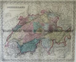 5-162 Switzerland by Colton  circa 1855
