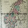5-163 Sweden and Norway by Colton  circa 1855