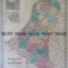 5-166 Holland and Belgium by Colton  circa 1855