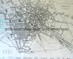 5-179  Berlin street map by S.D.U.K c.1844