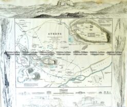 5-181  Athens Acropolis by S.D.U.K c.1844