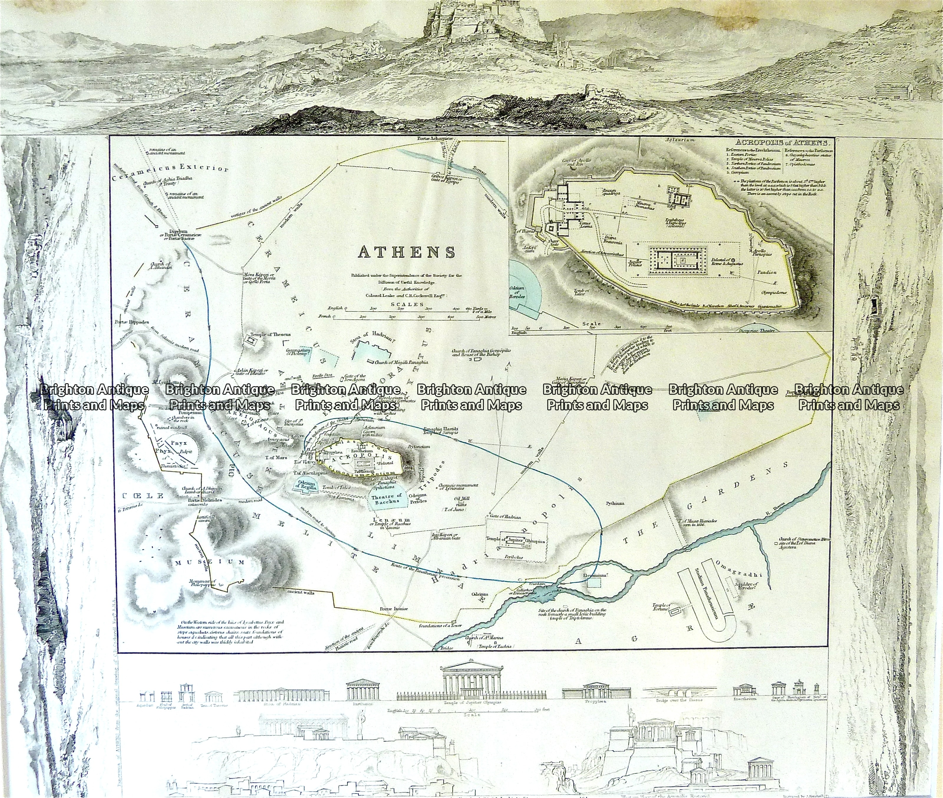 Acropolis Map Athens | Greece Info