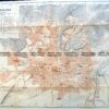 5-187  Spain - Granada street map by Wagner & Dubes c.1911