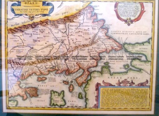5-192 Greece by Jansson  c.1670