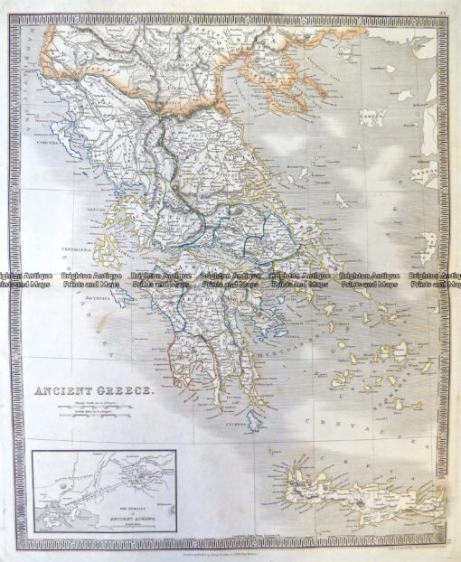 5-193  Ancient Greece  by Teesdale  c.1837