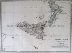 5-194  Italy & Sicily  by S.D.U.K. c.1844