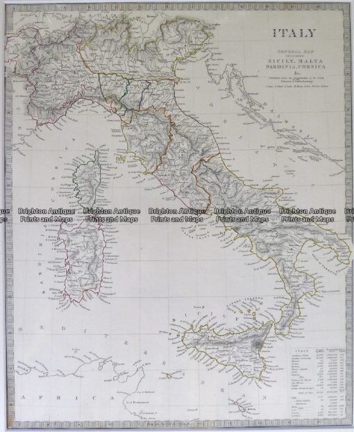 5-199  Italy by S.D.U.K. c.1844