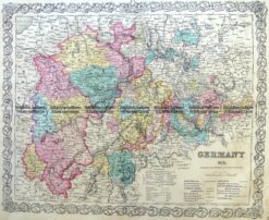 5-216  Germany - Southern by Colton  c.1855
