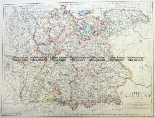 5-223  Germany by Johnston  c.1886