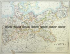 5-224  Germany - Northern by Johnston  c.1886