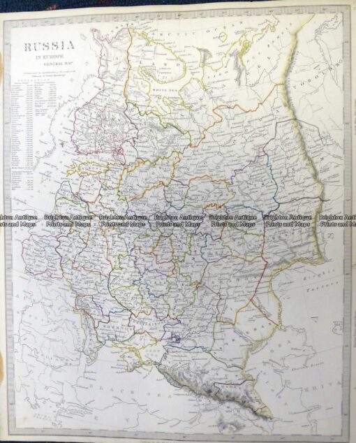 5-235 Russia in Europe by S.D.U.K  c.1844