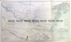 5-240  Russia -Volgagrad and Caspian Sea  by Perthes  c.1859