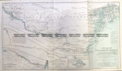 5-240  Russia -Volgagrad and Caspian Sea  by Perthes  c.1859