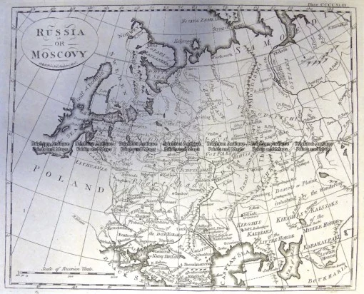 5-246  Russia in Europe by A. Bell  c.1775