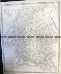 5-248  Russia in Europe by Johnston  c.1857