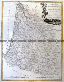 5-258  France - South West by Zatta  c.1776