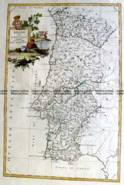 5-261  Portugal by Zatta  c.1776