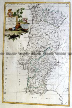5-261  Portugal by Zatta  c.1776