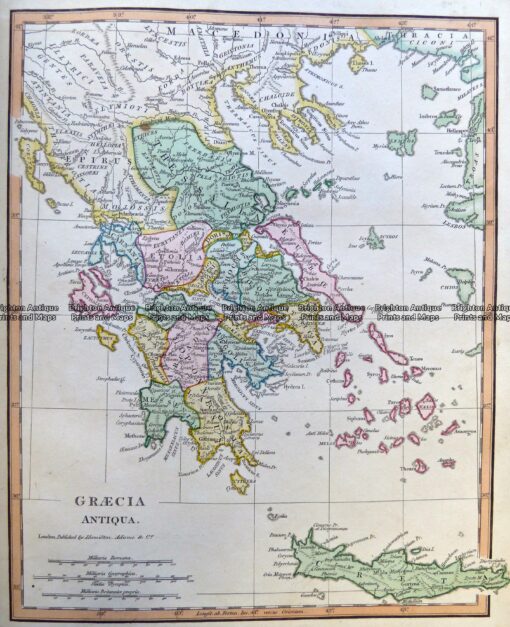 5-263  Greece in Ancient Times by Wilikinson c.1830