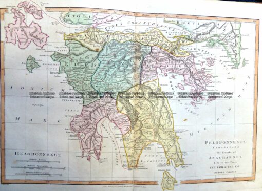 5-264  Greece in Ancient Times by Wilkinson c.1830