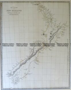 7-064  New Zealand by S.D.U.K. c.1844
