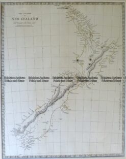 7-064  New Zealand by S.D.U.K. c.1844