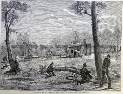 78-023  Bushranger – Ned Kelly – Glenrowan  c.1880