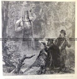 78-033  Ned Kelly fight and capture  c.1880